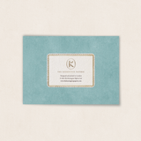Birthday Greetings Card: Blue Cake