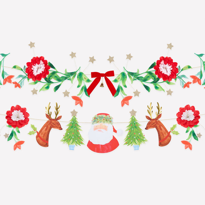 Foliage & Character Garland Set