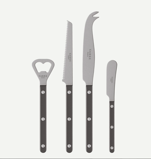 Bistro Apertif Set Pearly in Dark Grey