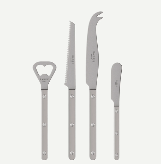 Bistro Apertif Set Pearly in Grey