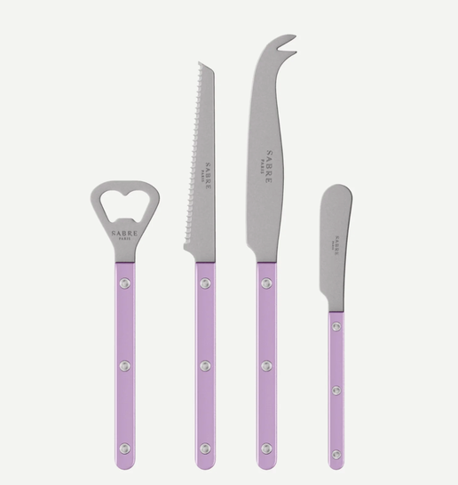 Bistro Apertif Set Pearly in Lilac