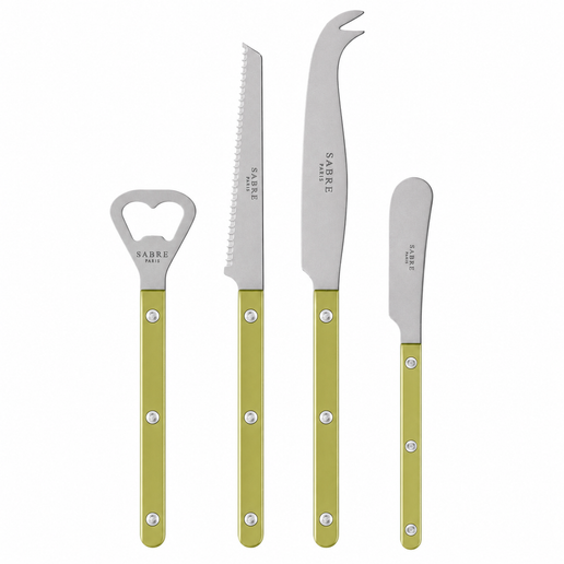 Bistro Apertif Set Pearly in Moss