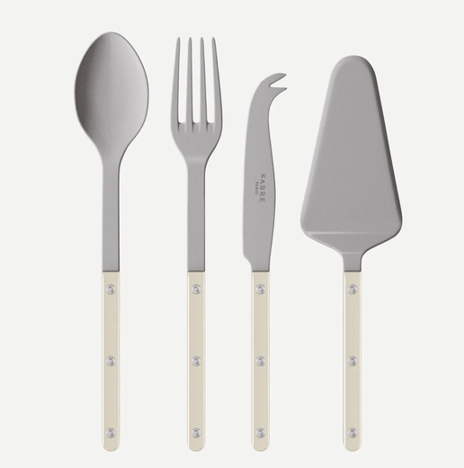 Bistro Must-Have Serving Set Pearly in Pearl