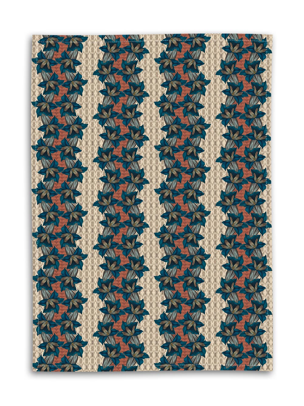 Tea Towel Blue Trumpet