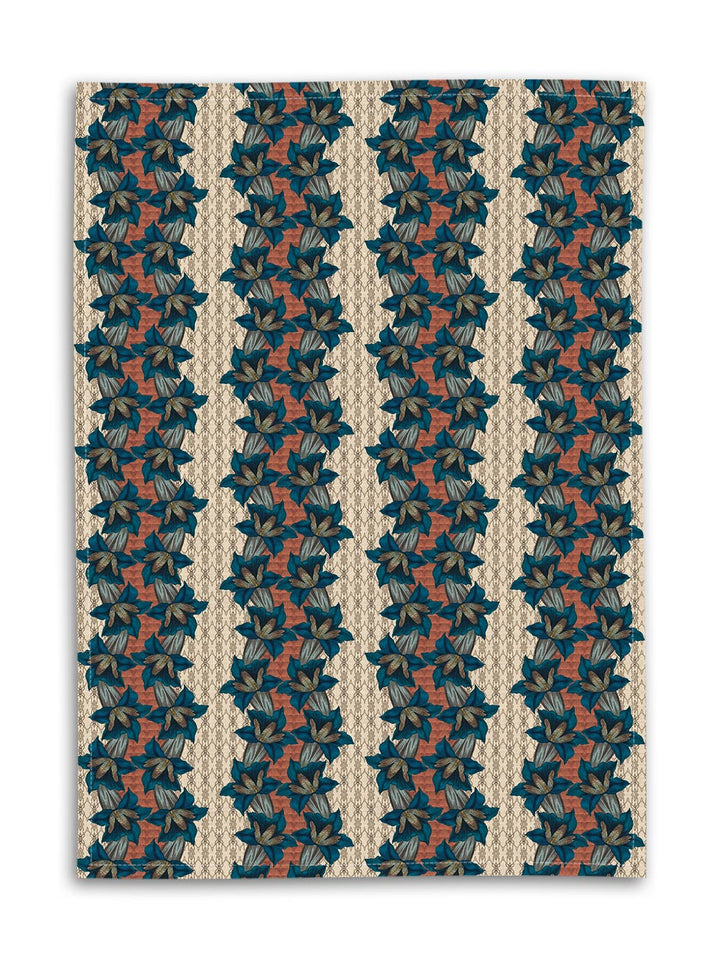 Tea Towel Blue Trumpet