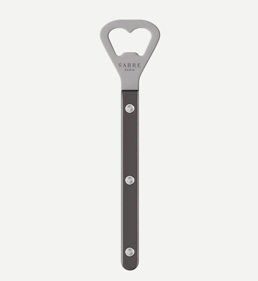 Bistro Bottle Opener Pearly in Dark Grey