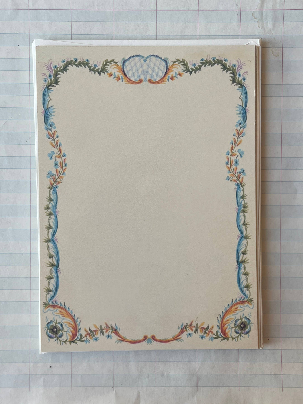 French Menu Stationery Set I: 4
