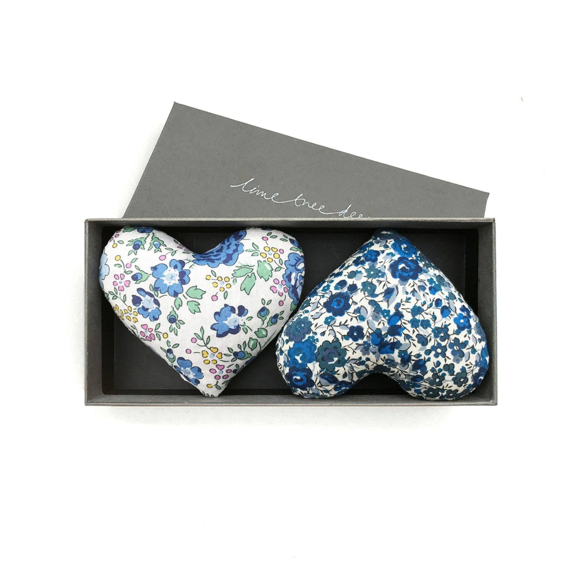 Lavender Sachet Set Hearts True Blue