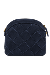 Mini Carmen Navy Suede