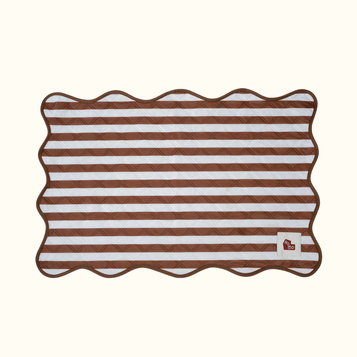 Reusable Pet Pad Brown Stripe