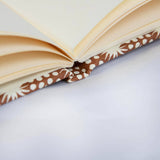 Hardback Notebook Animalcules Cocoa Brown