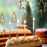 Gold Star Sparkler Wand 8"