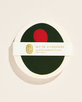 Pimento Olive Coasters