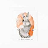Shrimply the Best Bunny