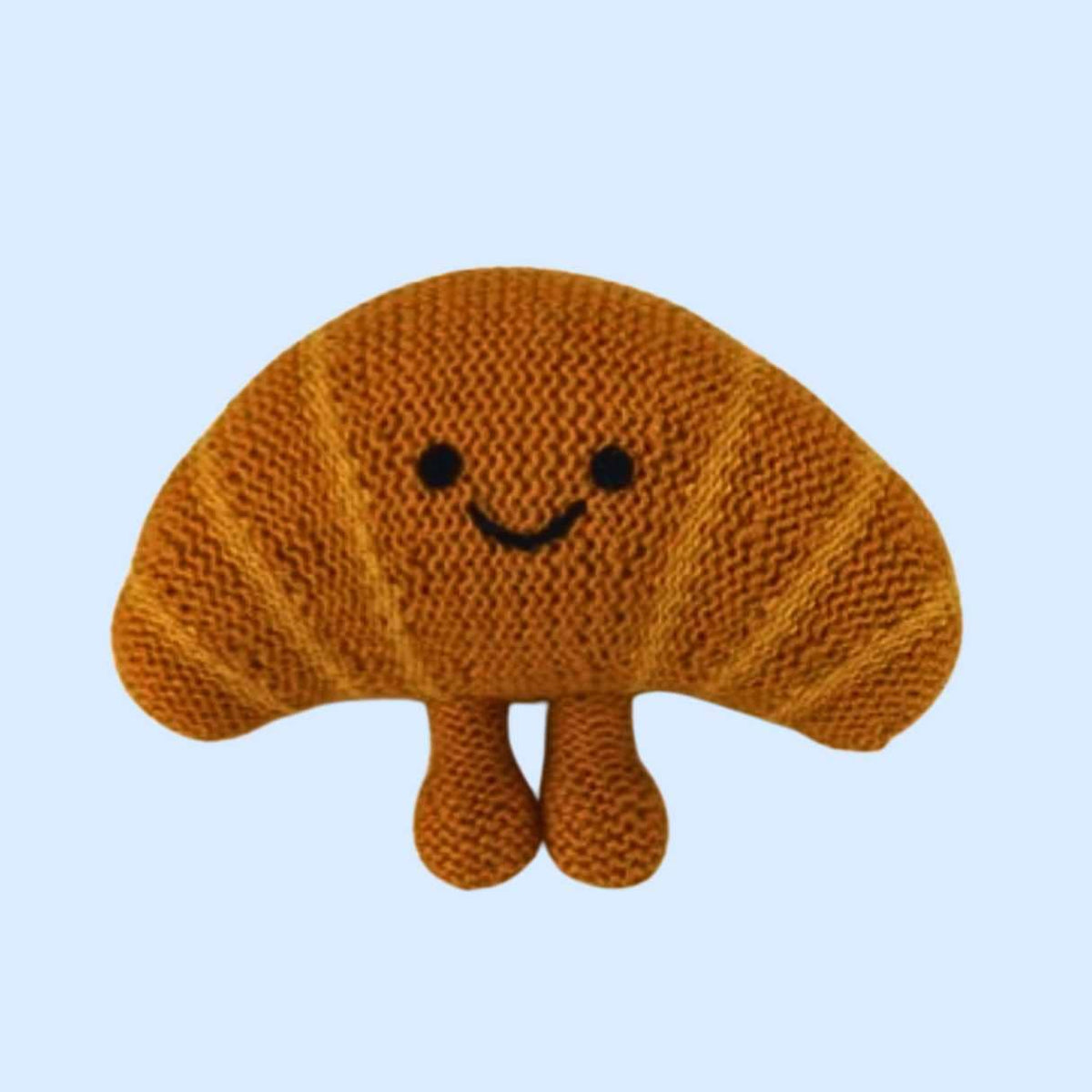 Sylvie the Organic Croissant Rattle