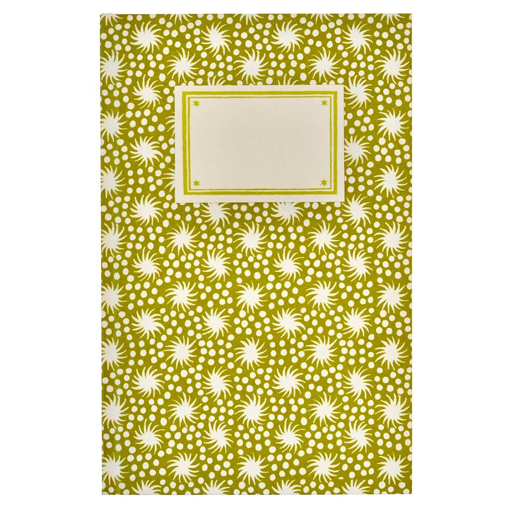 Hardback Notebook Animalcules Bawden Green