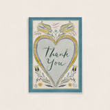 Heart's Delight Thank You Greetings Card