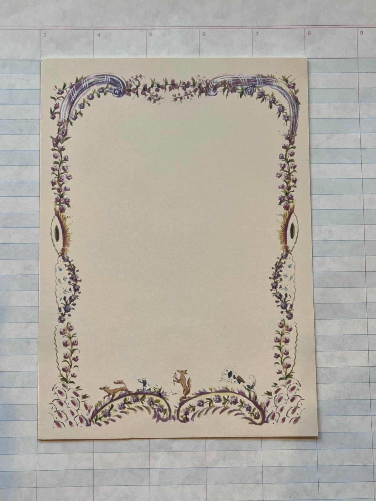 French Menu Stationery Set III: 1