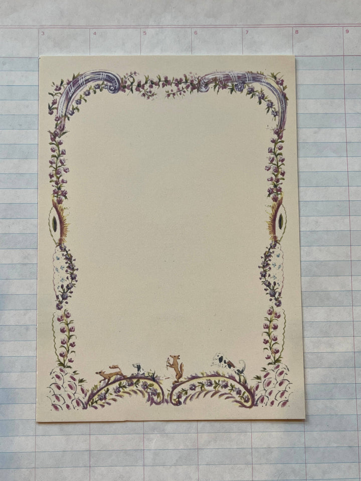 French Menu Stationery Set III: 1