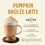 Coffee Syrup Pumpkin Brulée