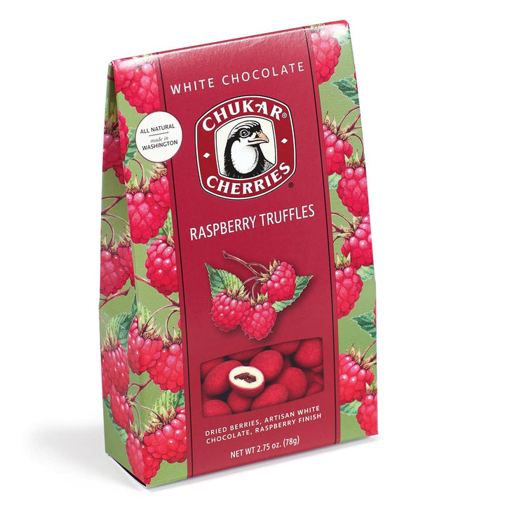 Chocolate Covered Raspberry Truffles