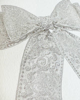 White Lace Bow Greeting Card | Birthday Card | Luxury Cards