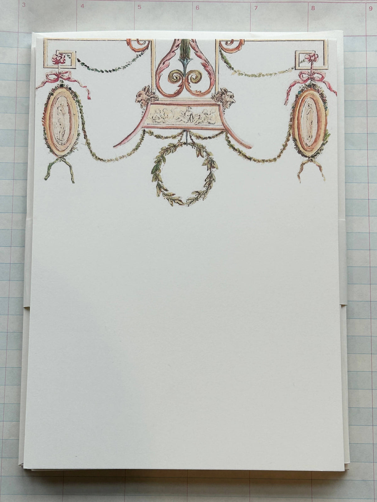 Grecian Laurel Stationery Set