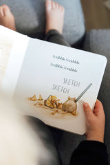 Scribble Scrabble A Board Book of First Words
