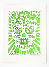 Sugar Skull: Lime Green / A2