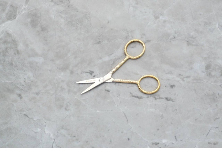 Ribbon Scissors gold