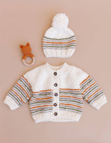 Woodland Stripe Cardigan 2-3y