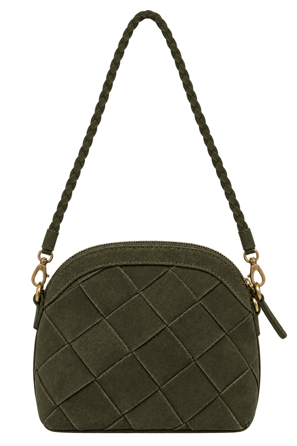 Mini Carmen Olive Suede
