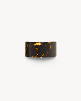 French Pony Barrette in Dark Tortoise