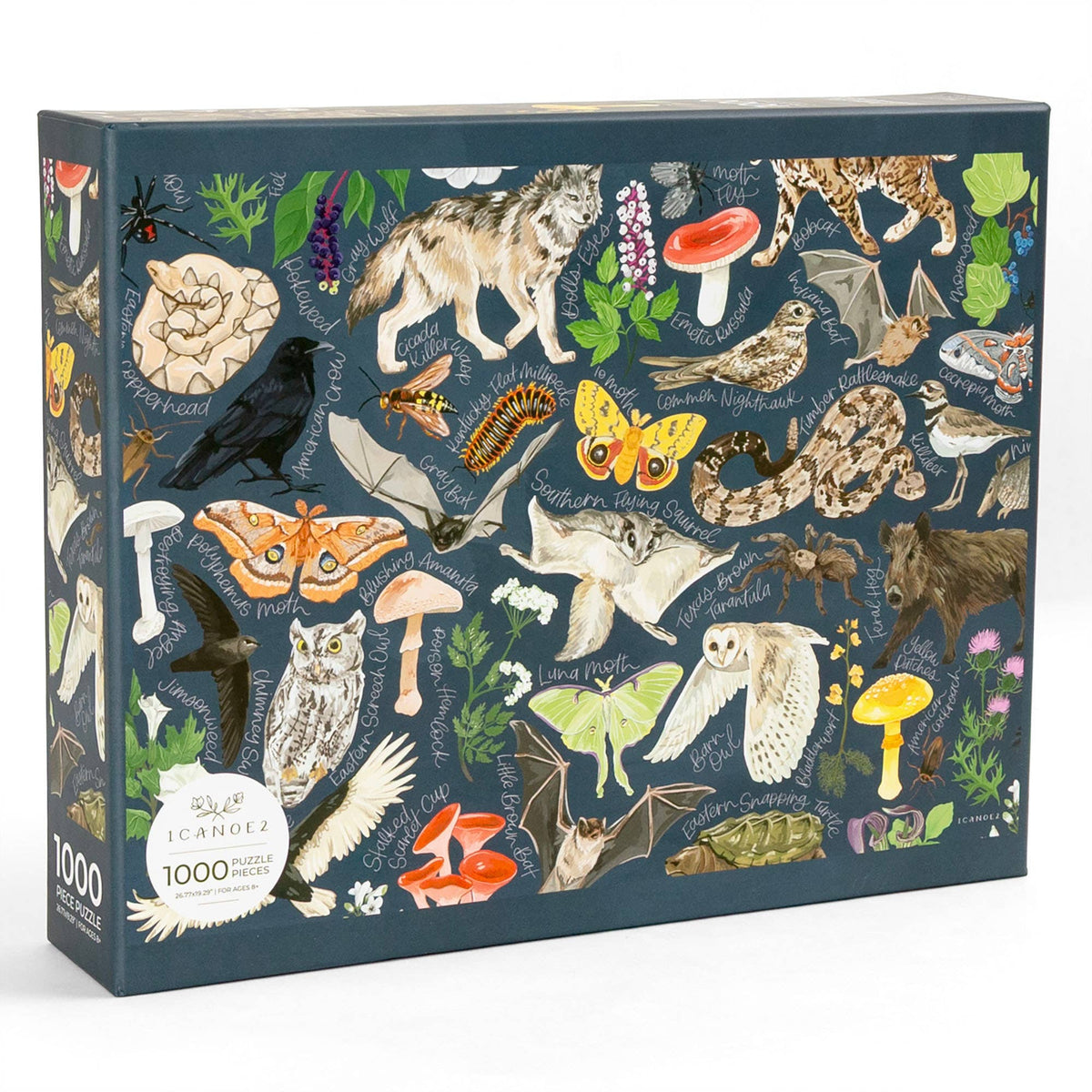 Puzzle Midnight Flora & Fauna