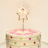 Gold Star Sparkler Wand 12"