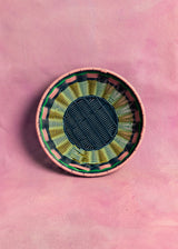 Maegen Woven Bowl Pink Navy