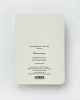 Violet Petal Cream Blancmange Greeting Card | Birthday Card
