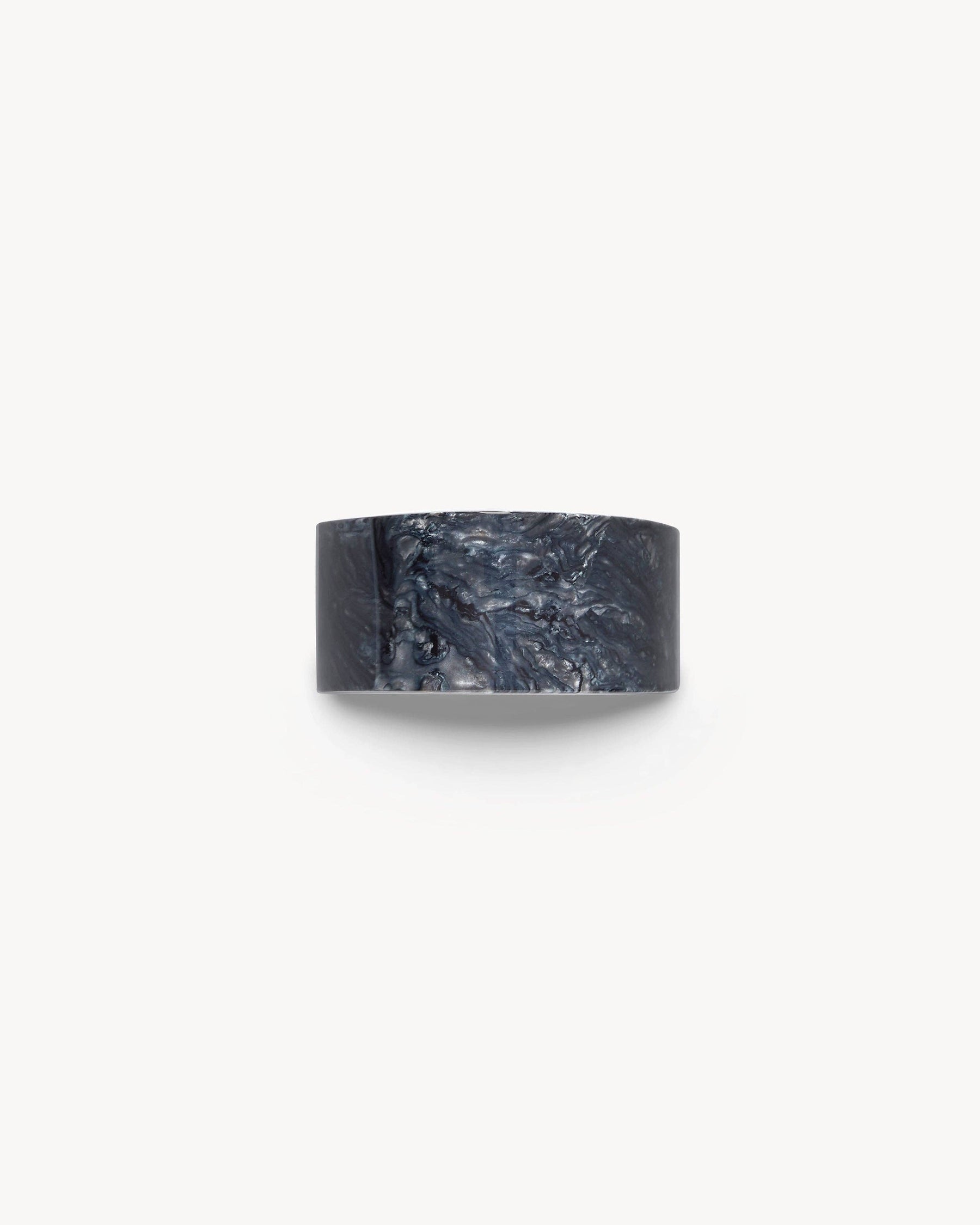 French Pony Barrette in Obsidian