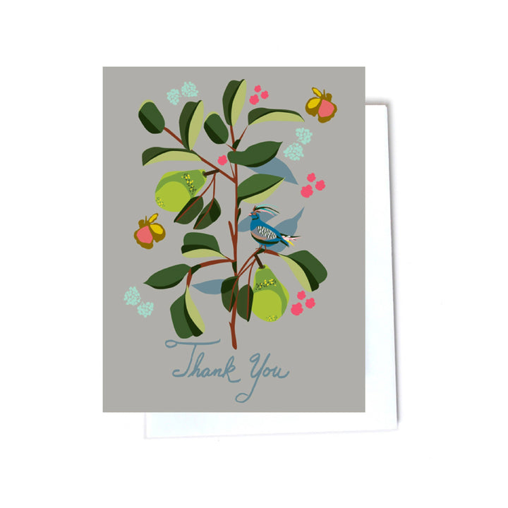Sweet Pears Thank You Card