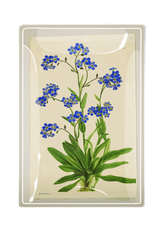 Decoupage Tray Forget Me Nots
