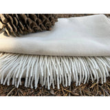 Alpaca Throw Porcelain