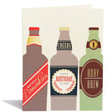Brewskies | Gold Foil Birthday  Card