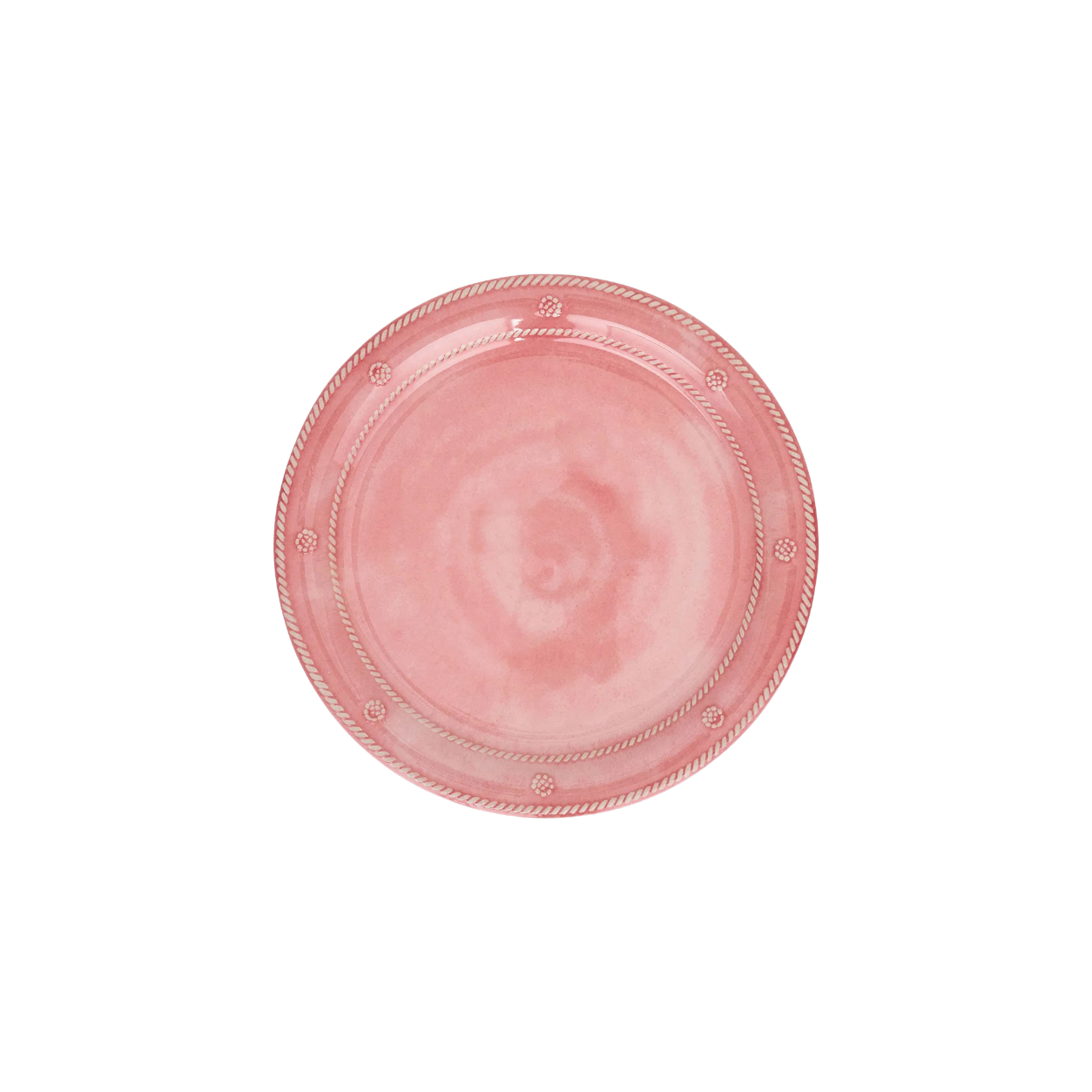 Berry & Thread Melamine Dinner Plate Set of 4 Coral