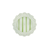 Cabana Stripe Melamine Dinner Plate Set of 4 Seagrass Stripe
