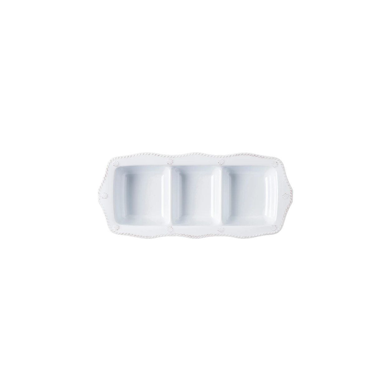 Berry & Thread Melamine Three Section Server