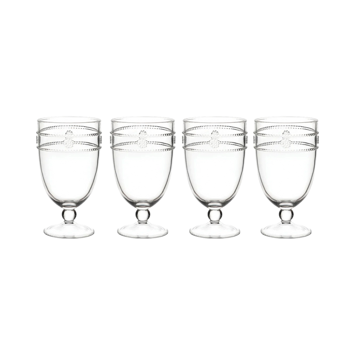Isabella Acrylic Goblet Set 4
