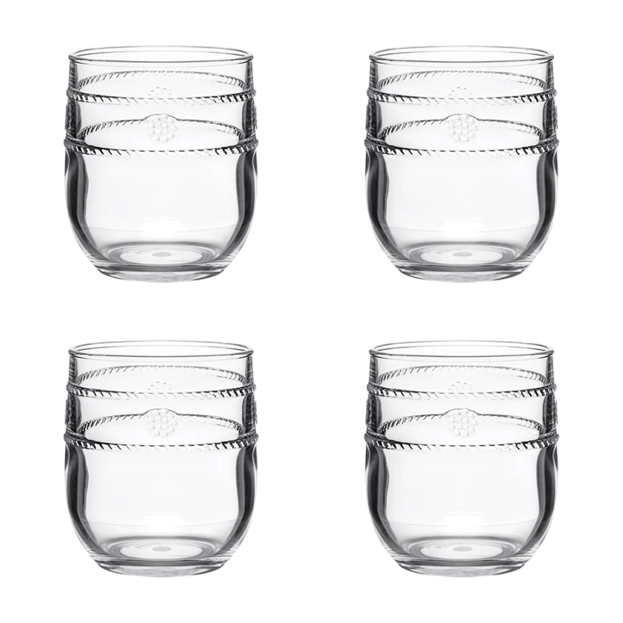 Isabella Acrylic Small Tumbler Set 4