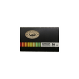 The Tiny Finch Gondola 36-color soft pastel set in a black cardboard sleeve, featuring a classic logo and color row.