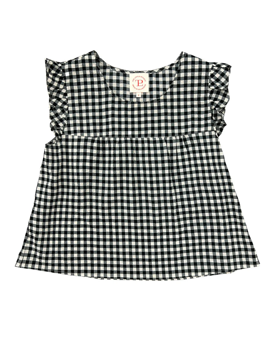 Polly Nightfall Check Top