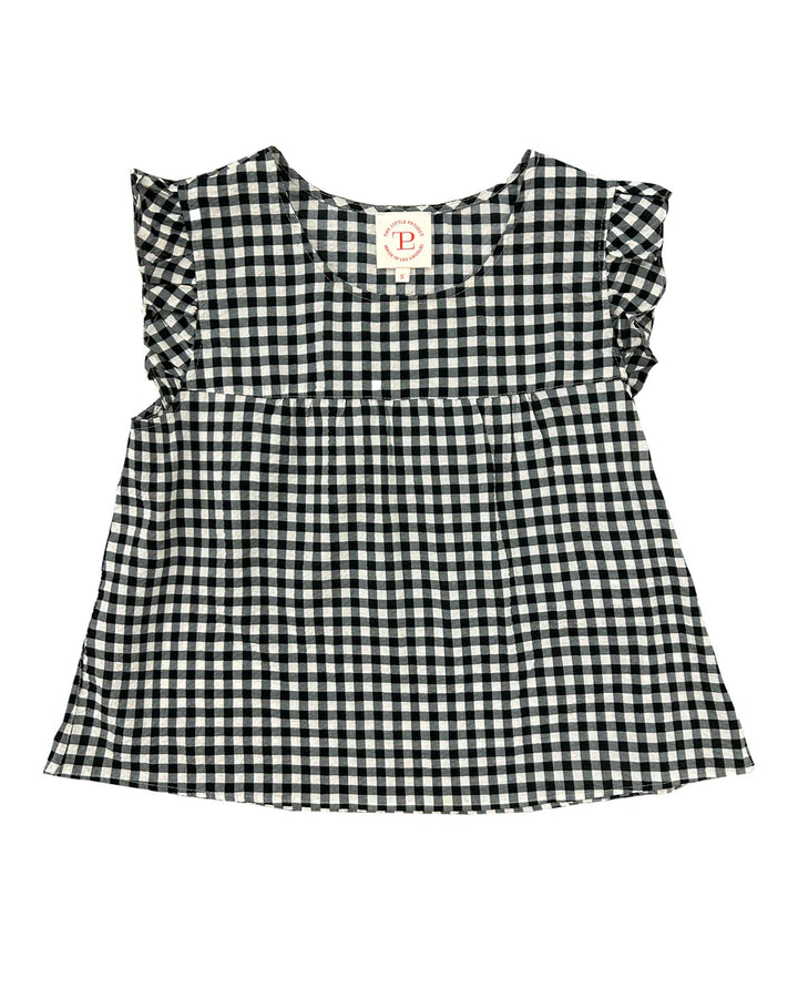 Polly Nightfall Check Top